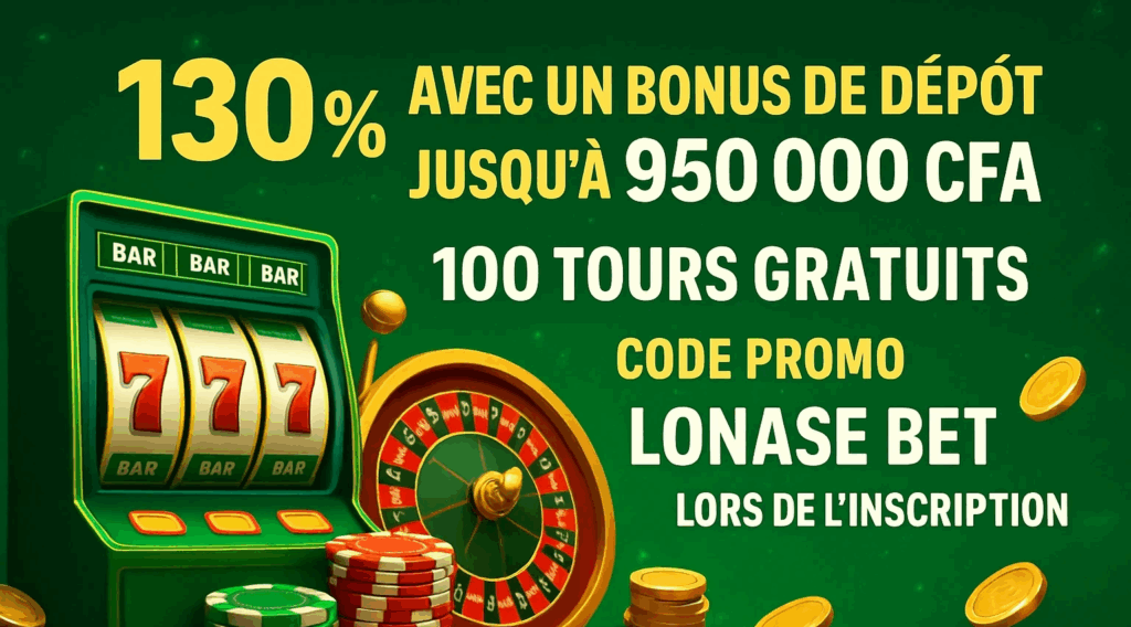code promo lonase bet 130%